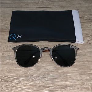 Quay Bailey Round Sunglasses